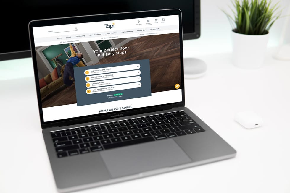 Web Design - Tapi Carpets